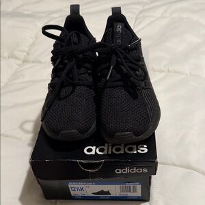 Adidas Kids Black Questar Flow Sneakers
